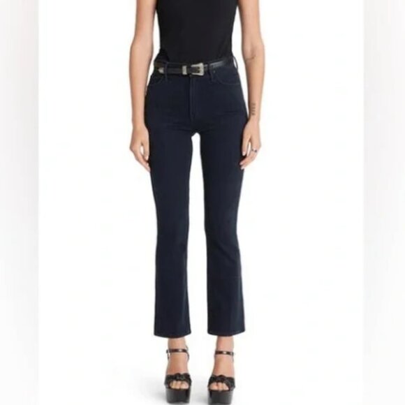 MOTHER Insider Ankle in Blackbird - Picture 1 of 6